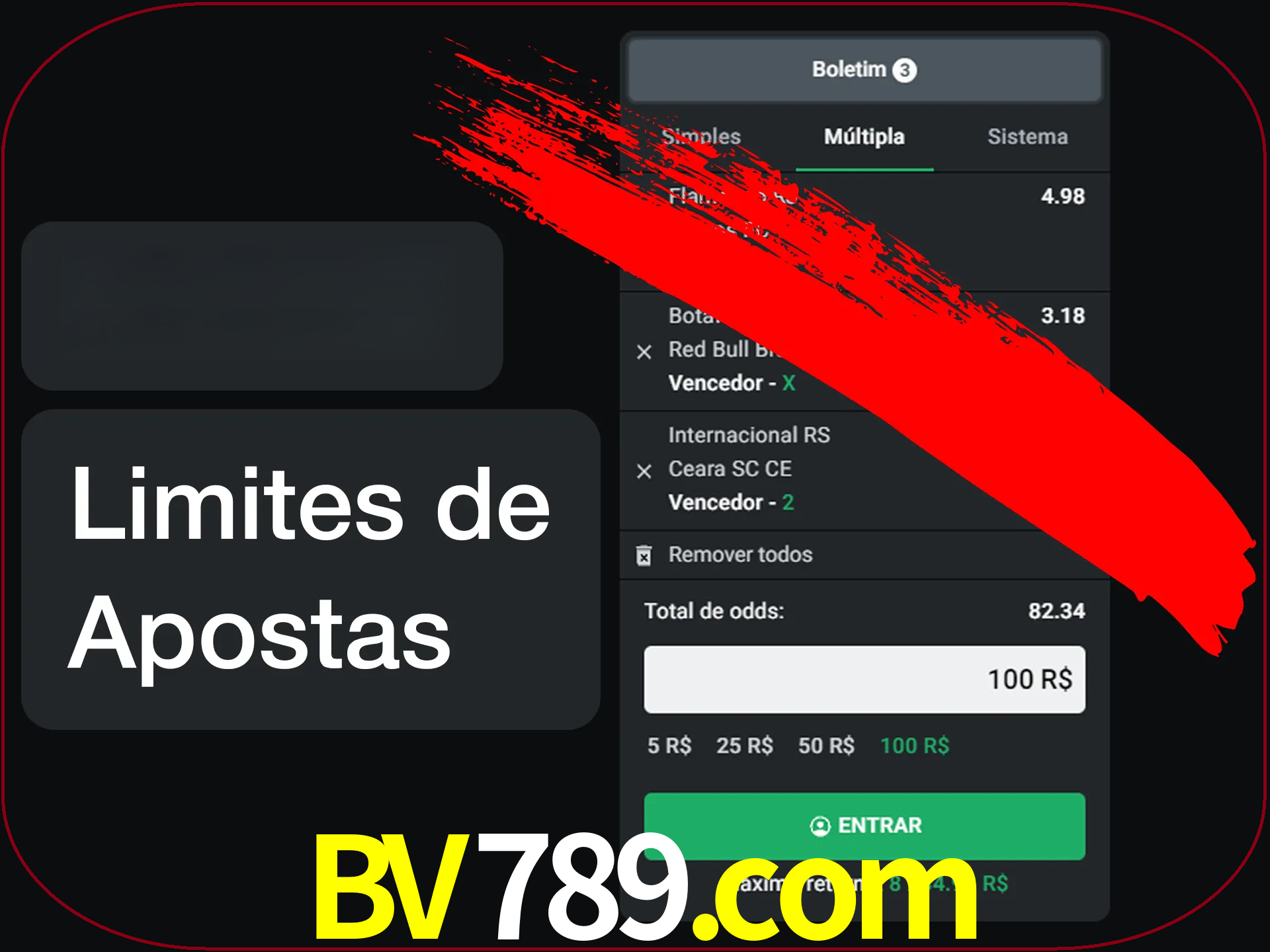 Não faça apostas loucas.